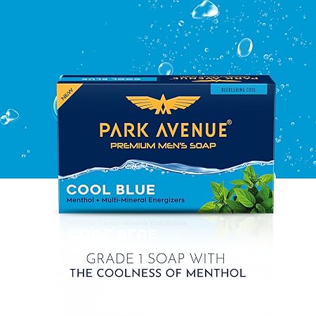 Park Avenue Soap Cool Blue Menthol + Multi Mineral Energizers