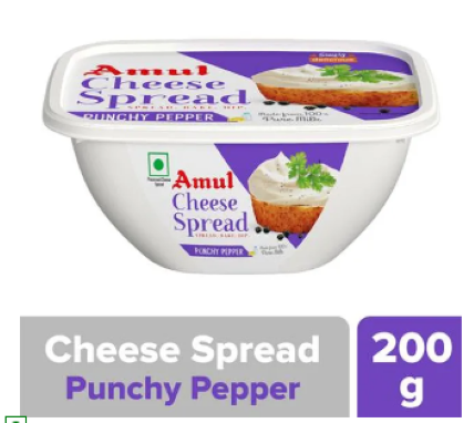 Amul Cheese Spread Punchy Pepper