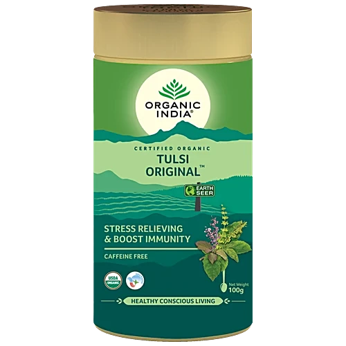 Organic India Green Tea Tulsi 