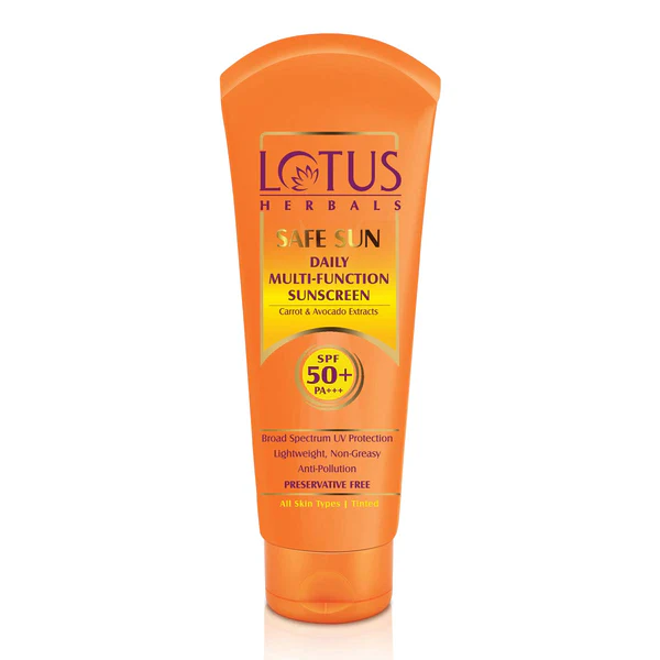 Lotus Herbals Sun Screen Cream Daily Multi Function Spf 50