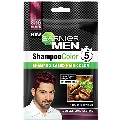 Garnier Hair Colour Men Shampoo Burgundy 3.16