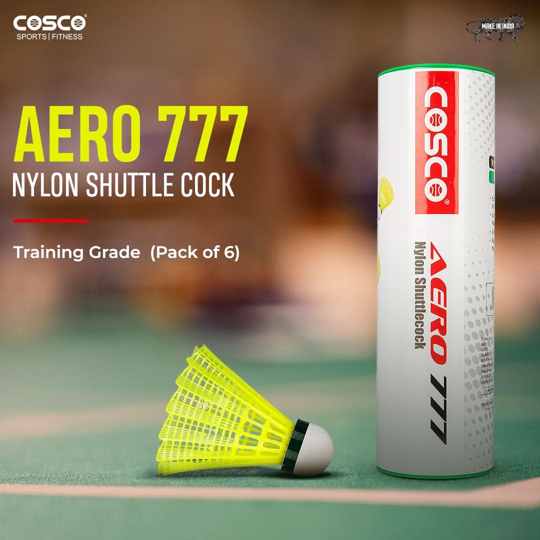Cosco Shuttle Cock Nylon Badminton Aero-777