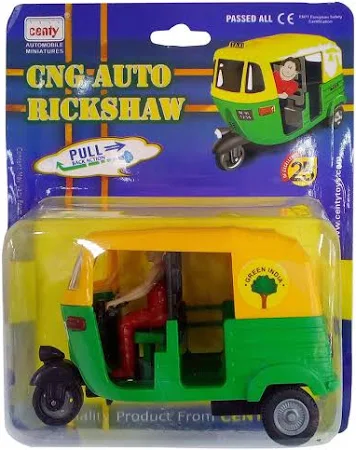Centy Toys CNG Auto Rickshaw Pull Back Action