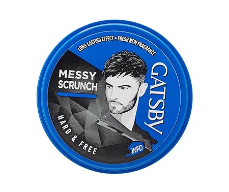 Gatsby Hair Gel Messy Scrunch Hard And Free