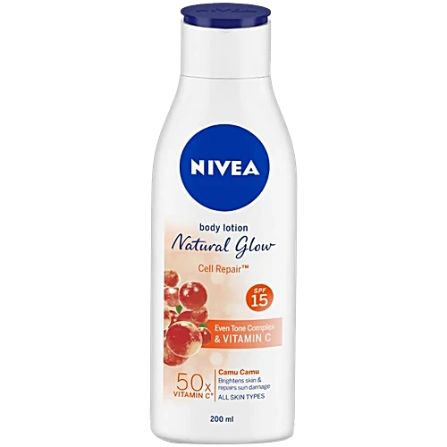 Nivea Body Lotion Natural Glow Cell Repair 
