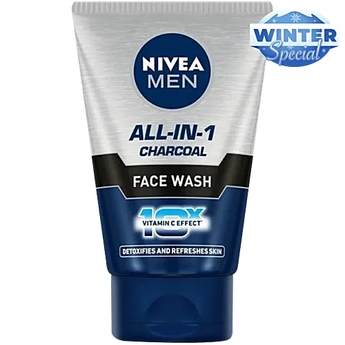 Nivea Face Wash Men All In 1 Charcoal