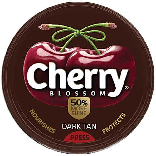 Cherry Shoe Polish Blossom Dark Tan 