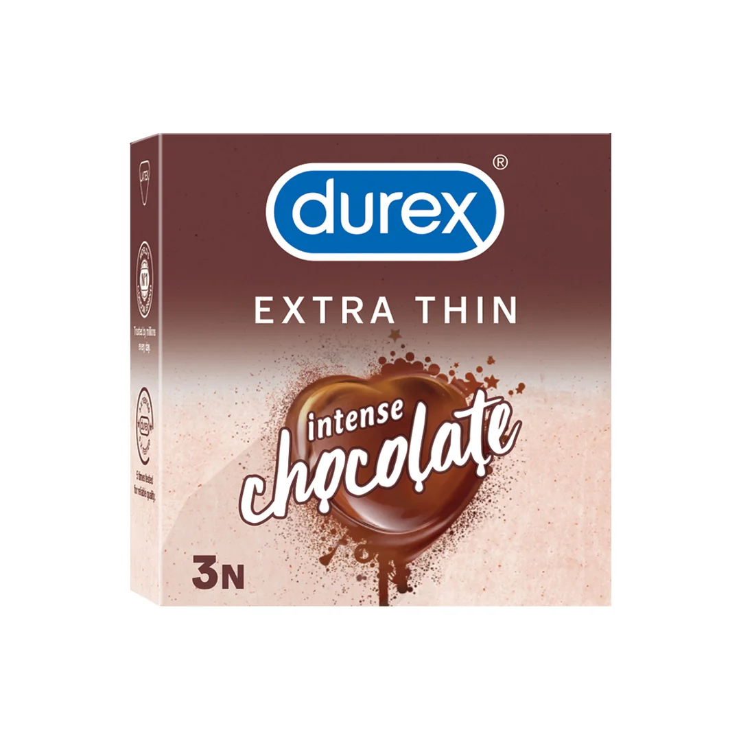 Durex Condoms Extra Thin Intense Chocolate