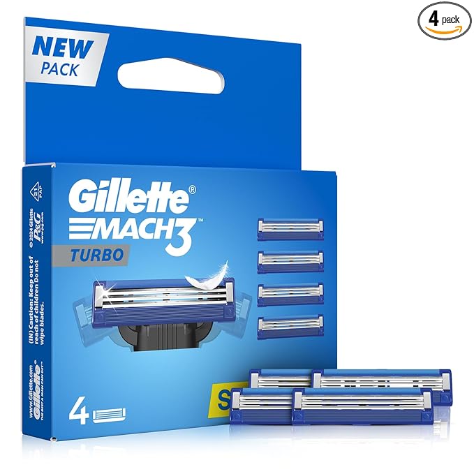 Gillette Shaving Blade Mach3 Turbo