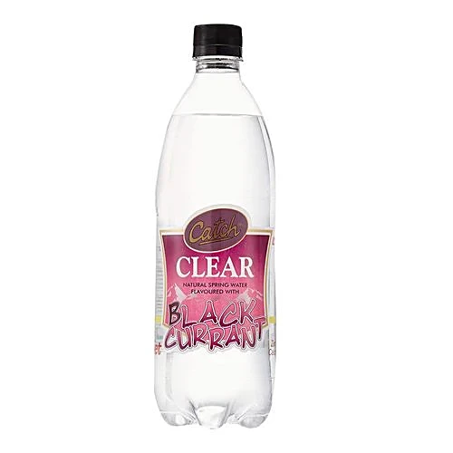 Catch Soda Water Clear Black Current 