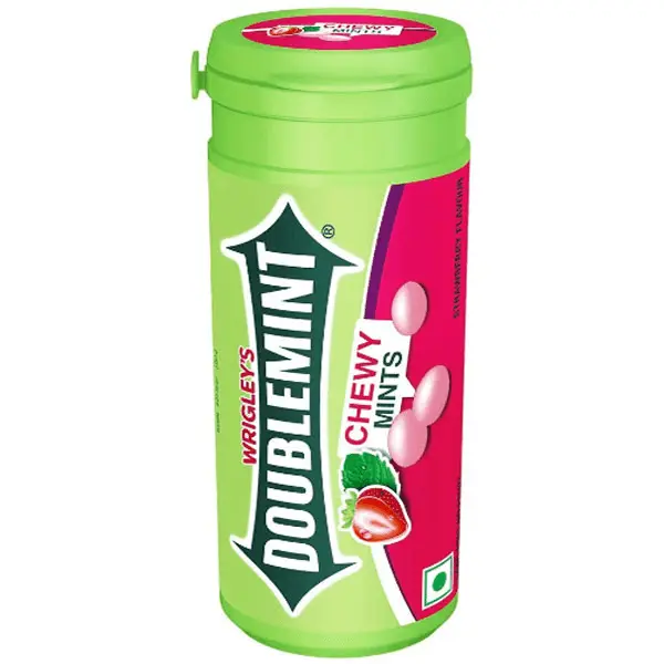 Doublemint Chewing Gum Strawberry Flavour