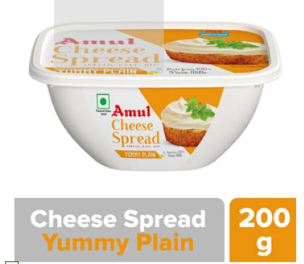 Amul Cheese Spread Yummy Plain	