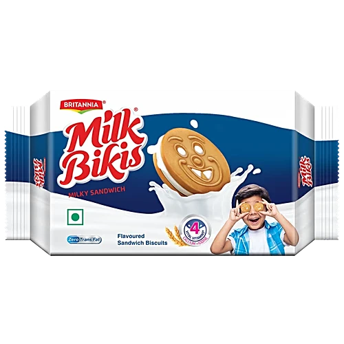 Britannia Biscuits Milk Bikis Milk Cream
