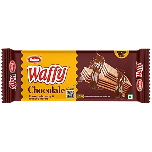 Dukes Waffy Chocolate Flavoured Creamy And Crunchy Wafers