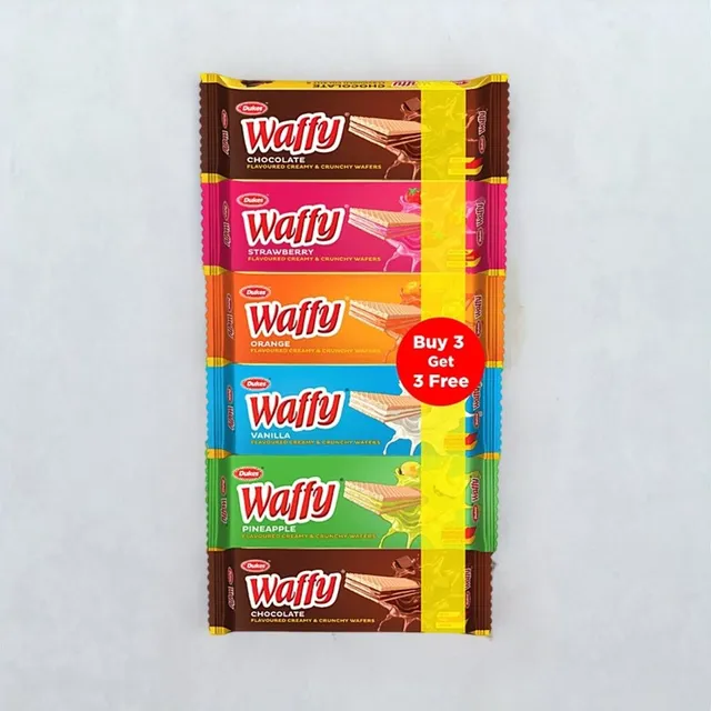 Dukes Waffy Creamy & Crunchy Wafers Pack
