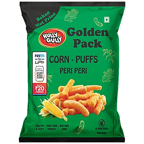 Hully Gully Snacks Corn Puff Peri Peri
