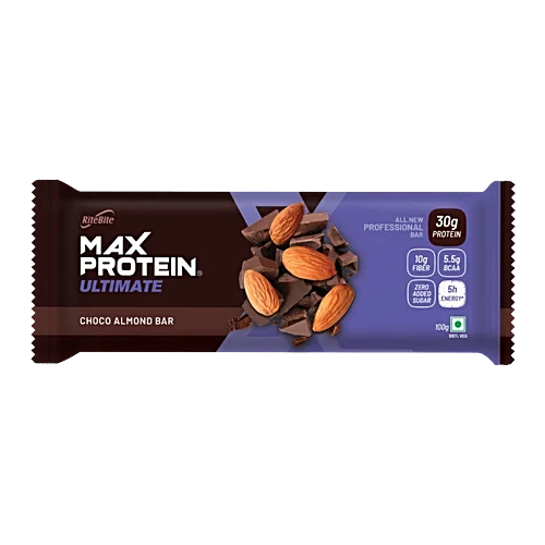 RitBite Protein Bar Sugar Free Choco Almond