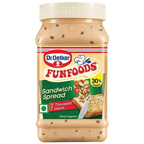 Dr.Oetker Funfoods Spread Sandwich Veg Thousand Island