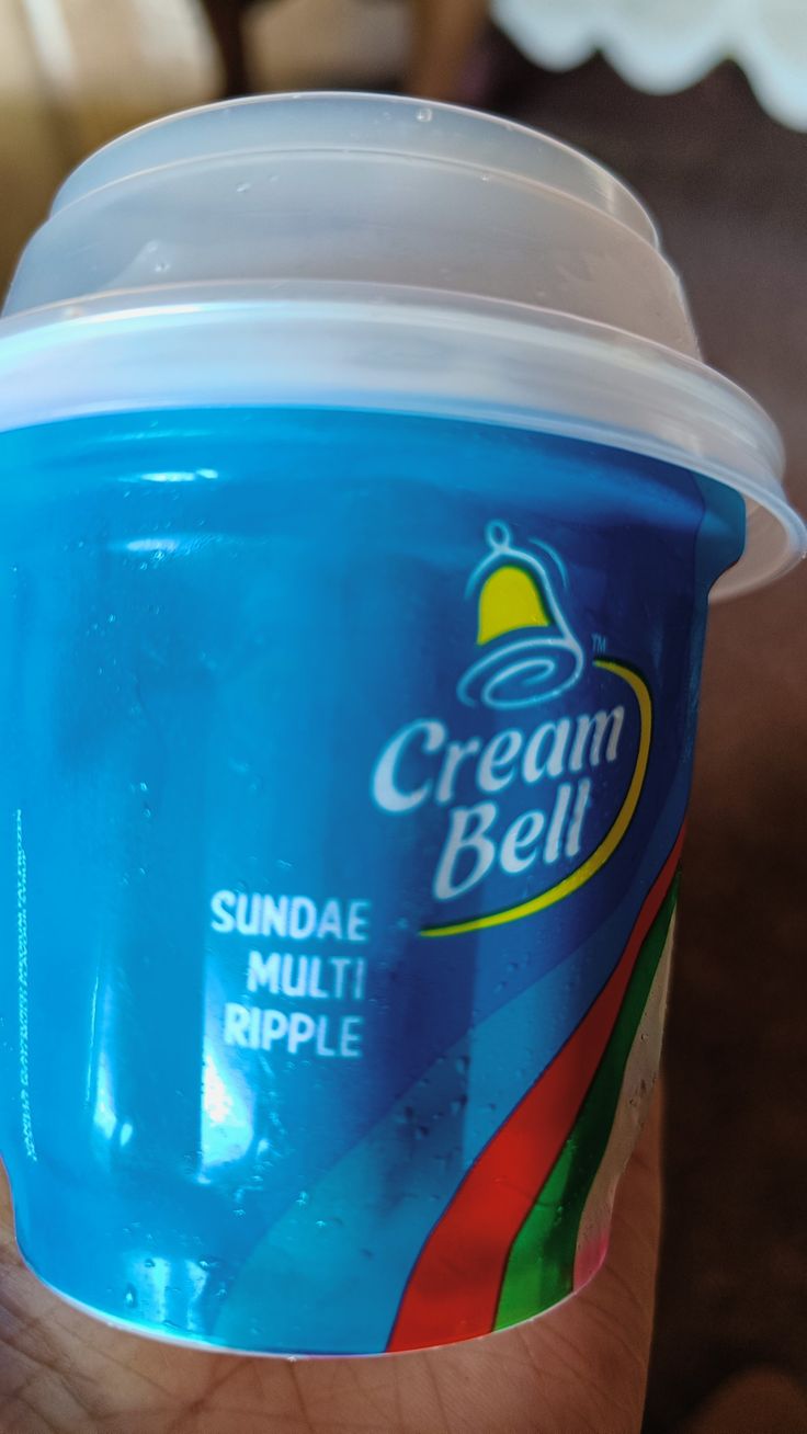 Cream Bell Ice Cream Sundae Multi Ripple