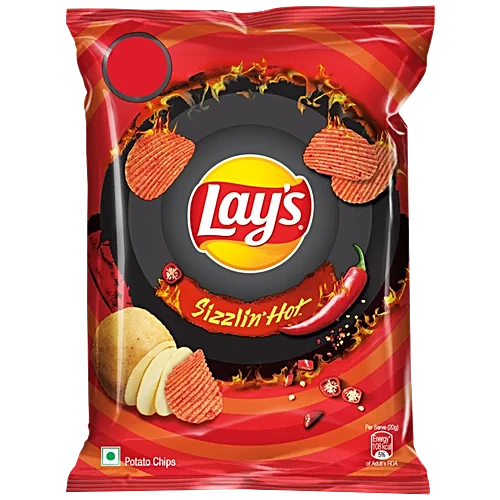 Lays Chips Sizzlin Hot 