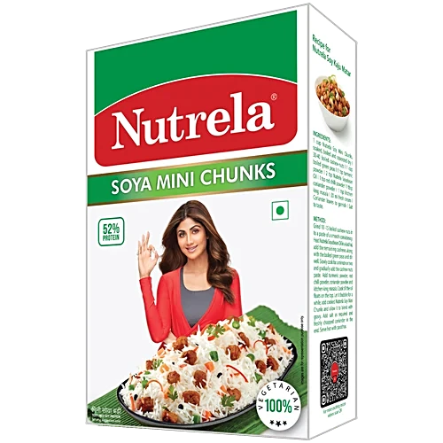 Nutrela Soya Mini Chunks 100% Veg