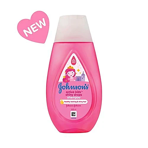 Johnsons Baby Shampoo Active Kids Shiny Drops