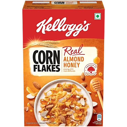 Kelloggs Corn Flakes Real Almond N Honey