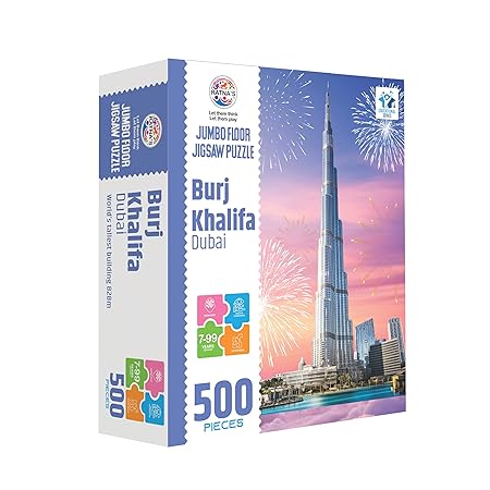 Ratnas Jumbo Floor Jigsaw Puzzle Burj Khalifa Dubai 