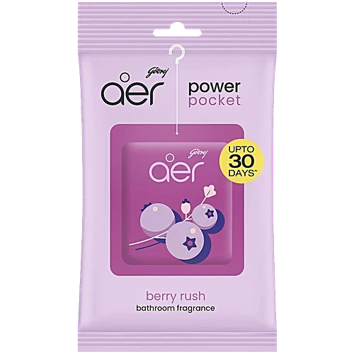 Godrej Air Freshener Aer Power Pocket Berry Rush