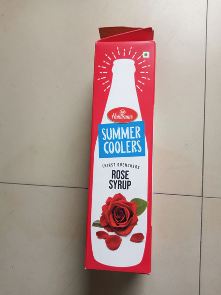 Haldirams Syrup Rose 