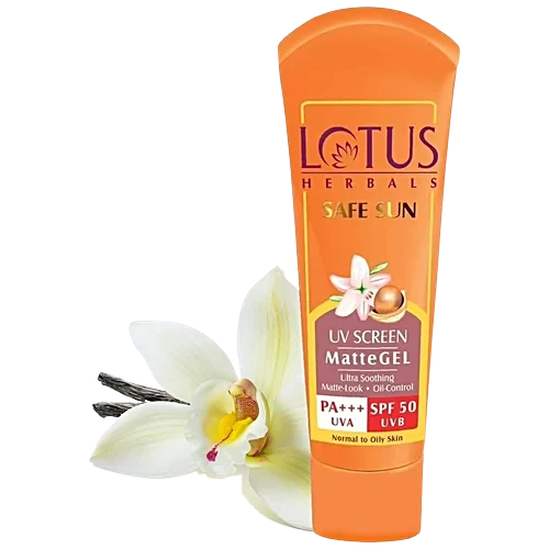 Lotus Herbals Sun Screen Cream Safe Sun Matte Gel Spf 50
