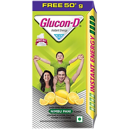 Glucon D Energy Drink Nimbu Pani