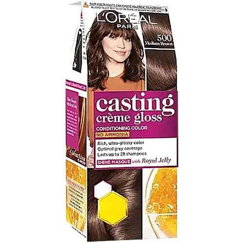 Loreal Paris Hair Colour Casting Creme Medium Brown 500	