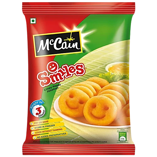 Mc Cain Frozen Veg Snacks Food Smiles
