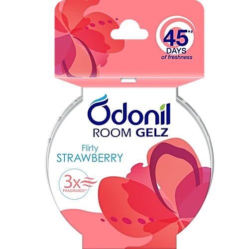 Odonil Air Freshener Gels Flirty Strawberry