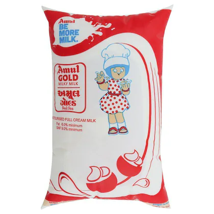 Amul Milk Gold Pouch	