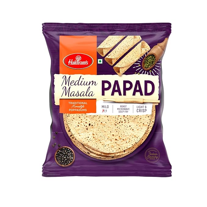 Haldirams Papad Medium Masala 