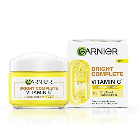 Garnier Face Cream Serum Bright Complete Vitamin C 