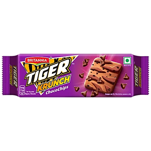 Britannia Biscuits Tiger Krunch Choco Chip 