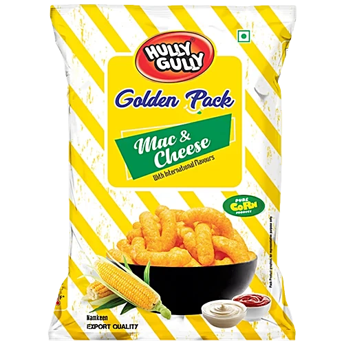 Hully Gully Snacks Golden Pack Mac And Cheese Flavour