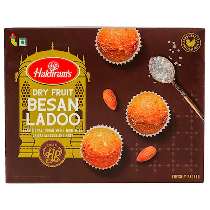 Haldirams Sweets Dry Fruit  Besan Ladoo