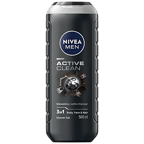 Nivea Men Shower Gel Active Charcoal