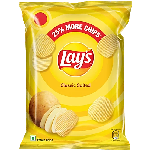 Lays Chips Classic	Salted