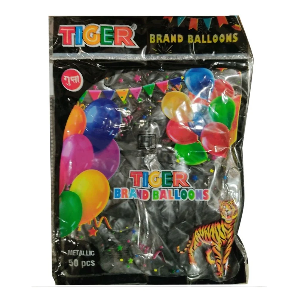 Tiger Balloons Grey Colour 
