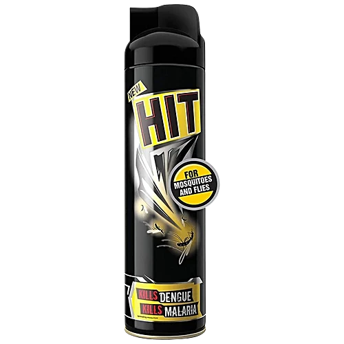 Hit Repellents Spray Flying Insect Killer Black
