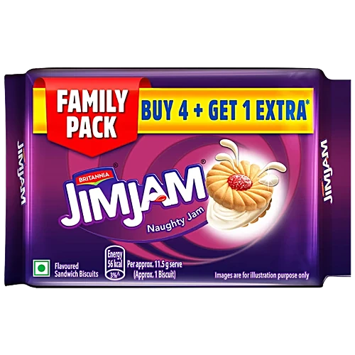 Britannia Biscuits Jim Jam Family Pack 