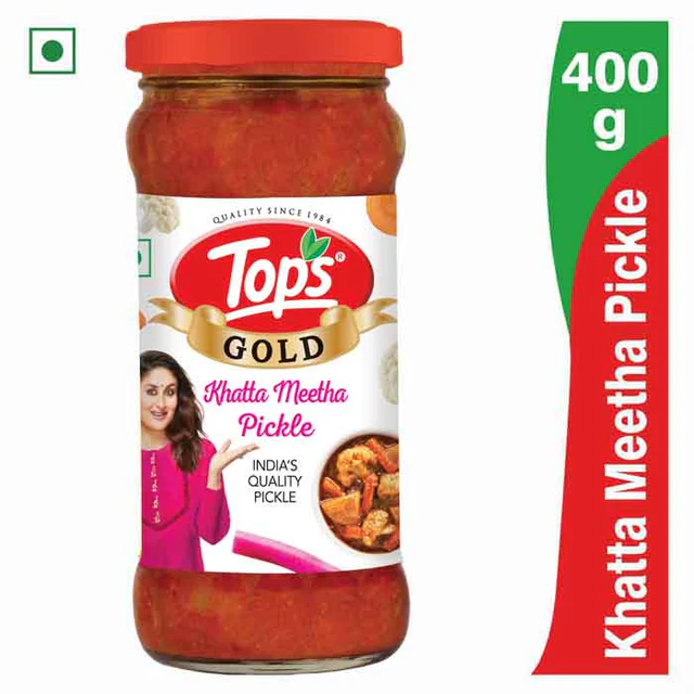 Tops Gold Khatta Meetha Pickle