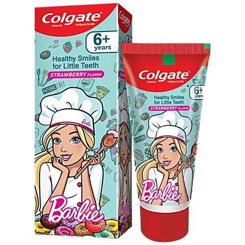 Colgate Tooth Paste Kids Barbie Strawberry