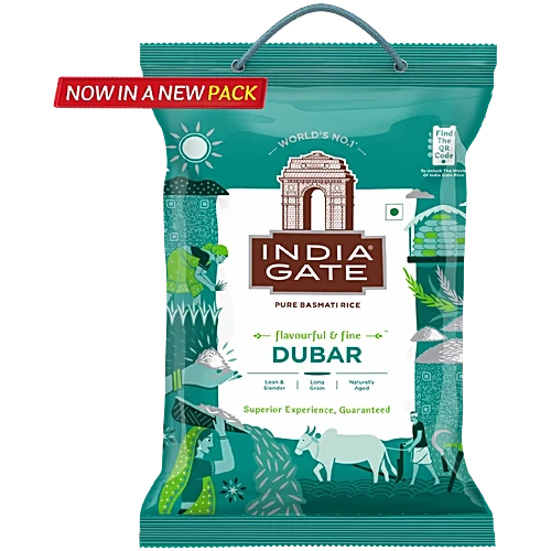 India Gate Rice Basmati Dubar	