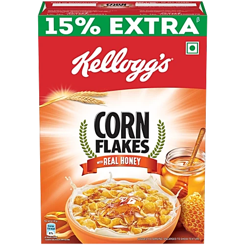 Kelloggs Corn Flakes With Real Honey